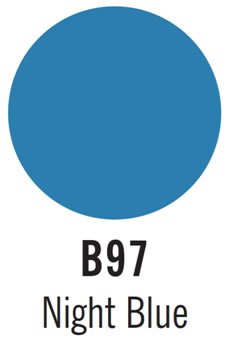 copic marker color night blue b97